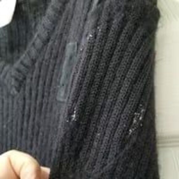 Brigade quartermasters 100% wool wooly pully v neck size 48 vtg READ - Picture 4 of 8